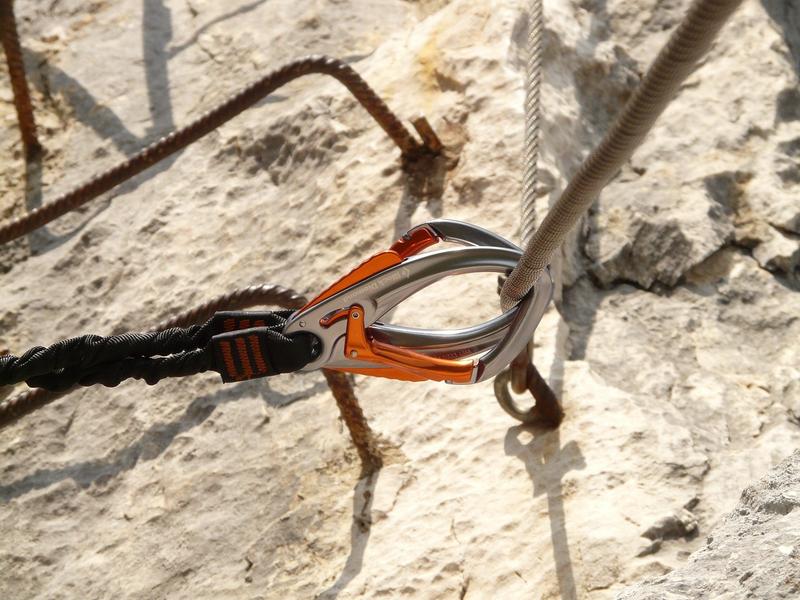 Via Ferrata climbing route in Loen