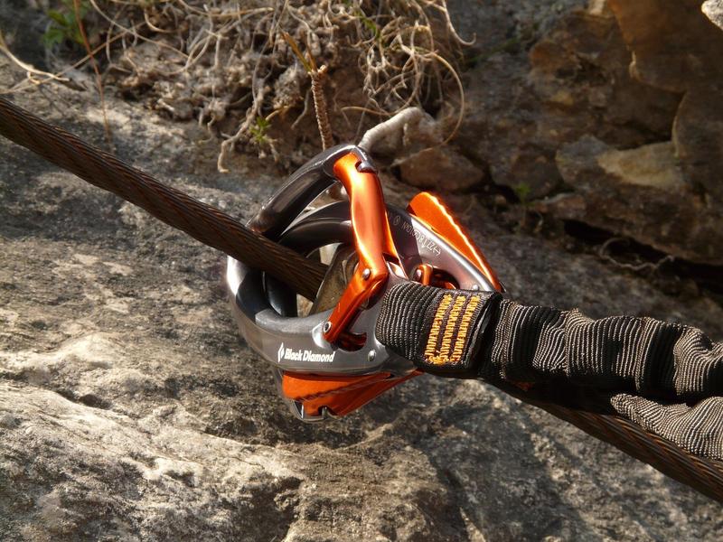 Via Ferrata climbing route in Loen