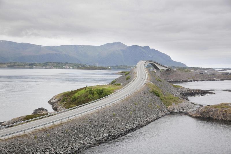 Storseisundet bridge on Atlantic road