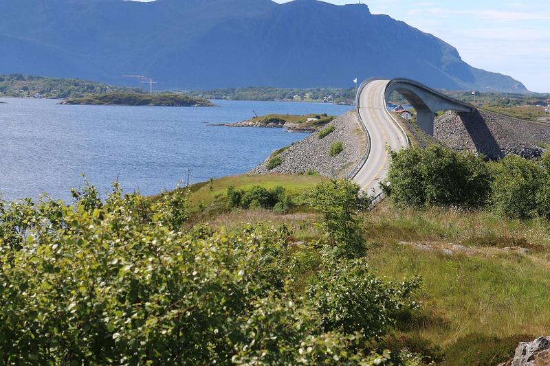 Storseisundet bridge on Atlantic road
