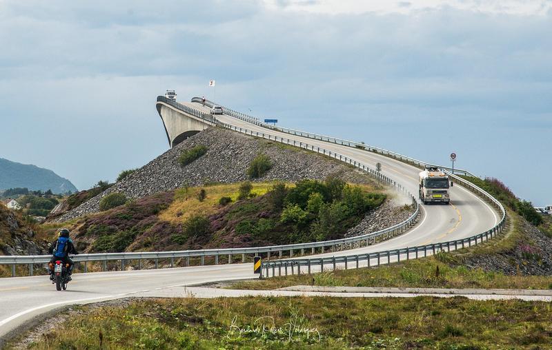 Storseisundet bridge on Atlantic road