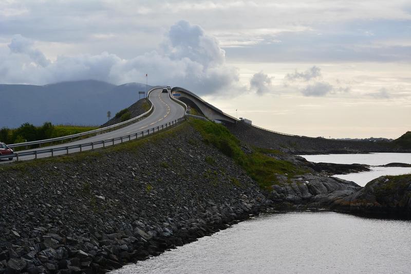 Storseisundet bridge on Atlantic road