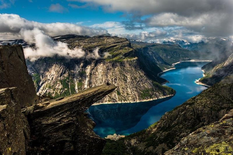 Preikestolen cliff