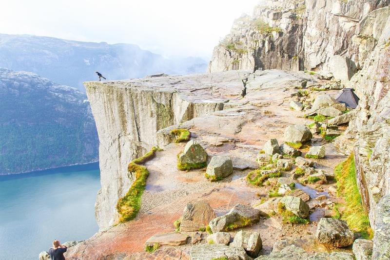 Preikestolen cliff