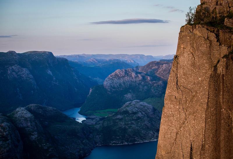 Preikestolen cliff