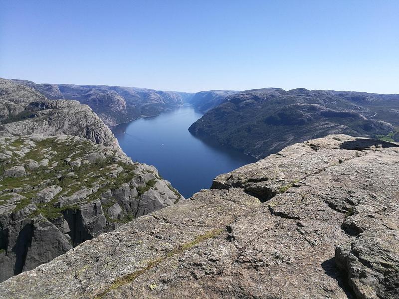 Preikestolen cliff