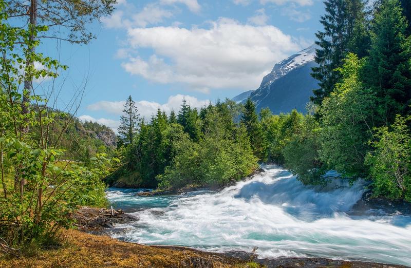 Wild landscapes of Hjørundfjord