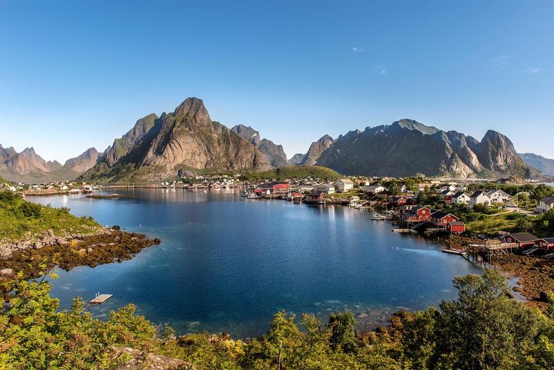 Wild landscapes of Hjørundfjord