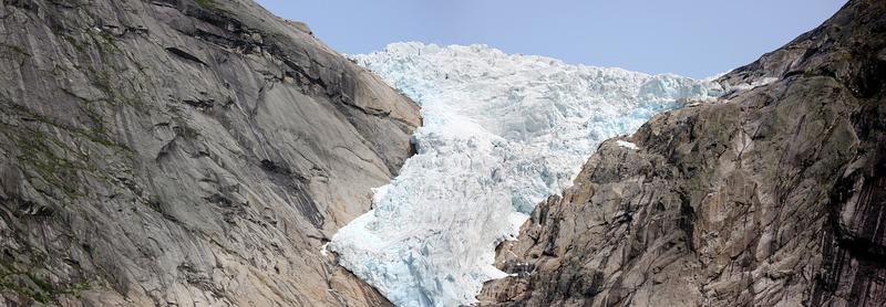 Glacier view from Kjenndalstova