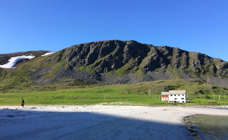 Runde island with puffins