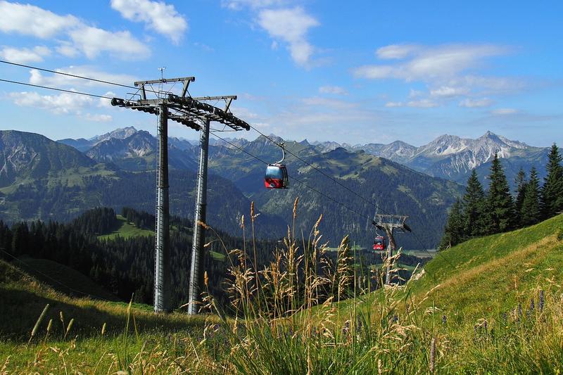 Panoramic view from Romsdalsgondolen