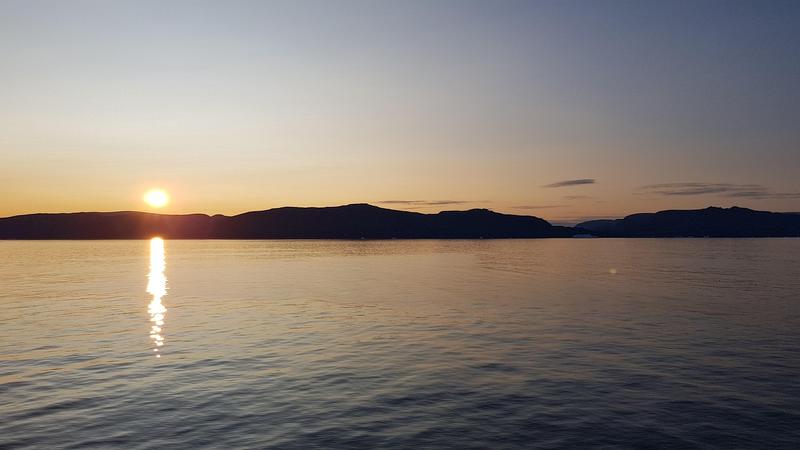 Midnight sun