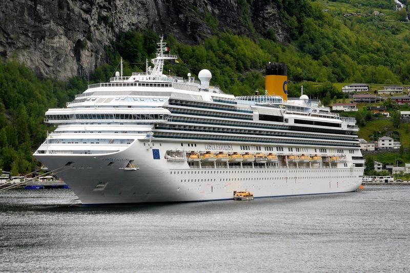 Eagle road in Geiranger