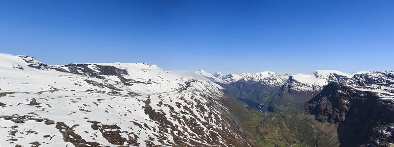 Eagle road in Geiranger
