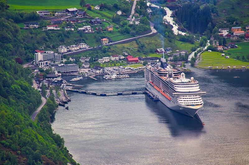 Eagle road in Geiranger