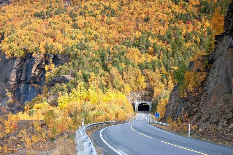 Trollstigen serpentine road