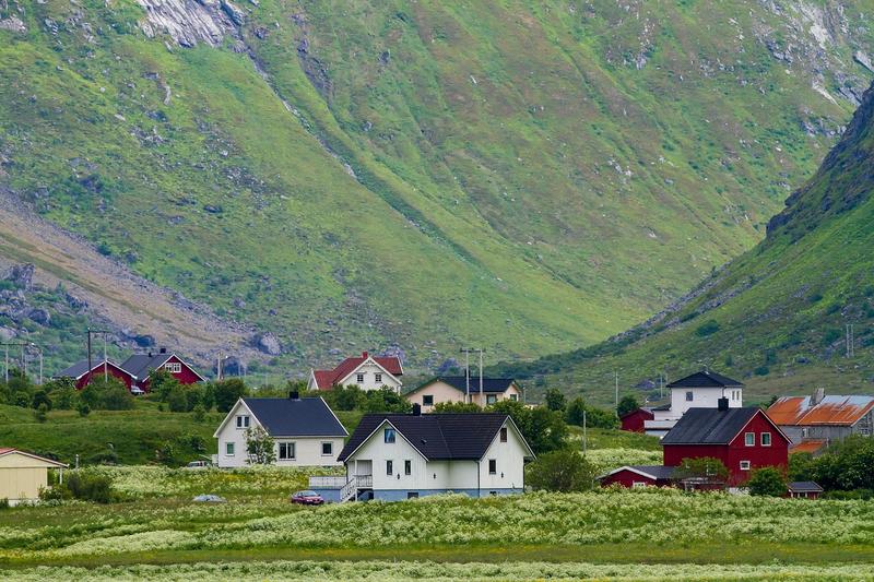 Norangsdalen valley with submerged village