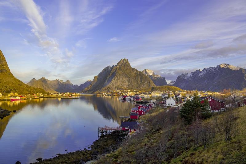 Norangsdalen valley with submerged village