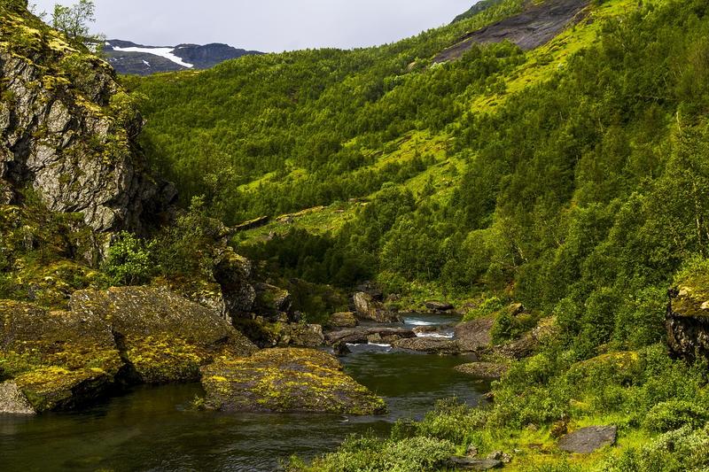 Norangsdalen valley with submerged village