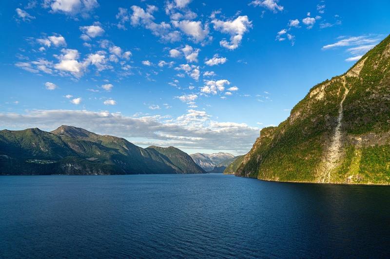 Norangsdalen valley with submerged village