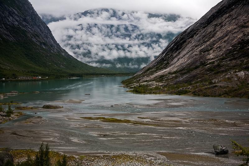 Norangsdalen valley with submerged village