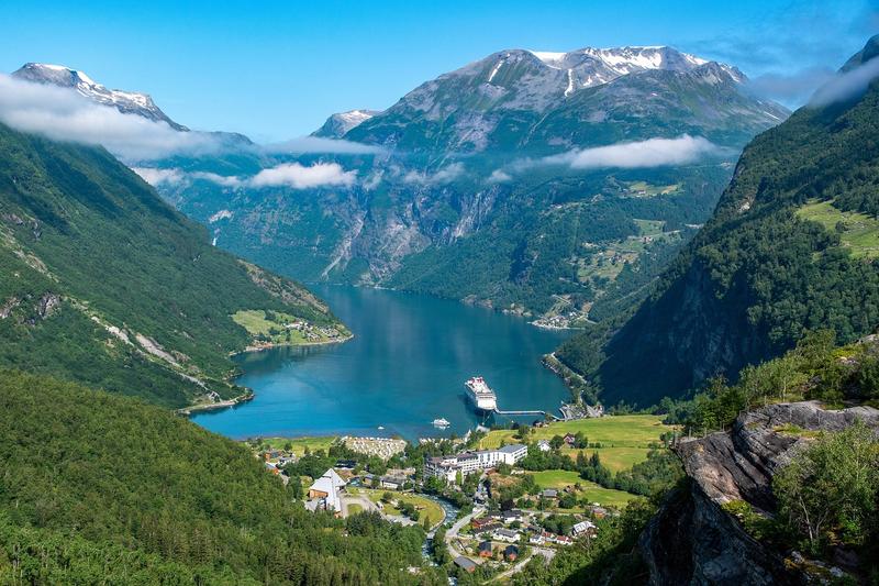 Norangsdalen valley with submerged village